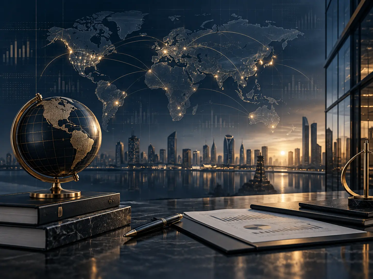 Global financial connectivity and international business